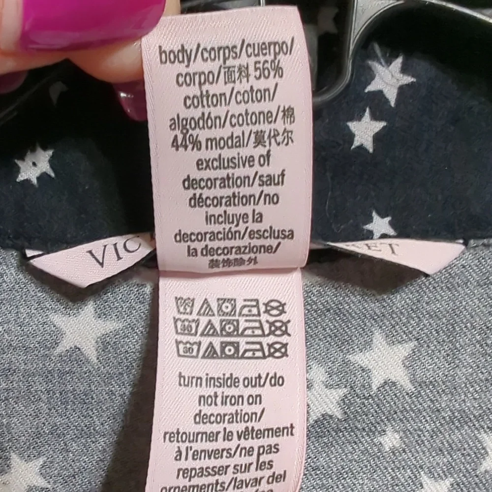 Victoria's Secret Star Romper Star Pajamas - Picture 12 of 12